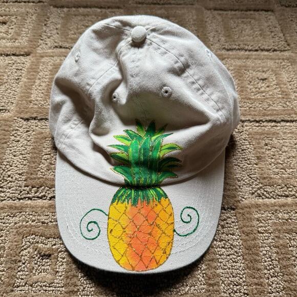 Unknown Accessories - Handmade - Pineapple - Women’s Adjustable Hat